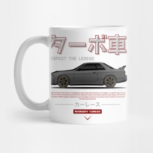 Silver JDM GTR R32 Legend Mug